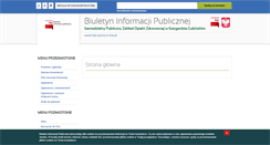 Desktop Screenshot of bip.spzoz.e-line.pl